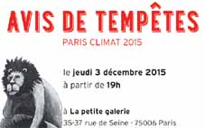 Décembre 2015 – Avis de tempêtes !