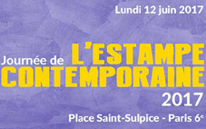 Juin 2017 – Journée de l’estampe contemporaine place Saint Sulpice